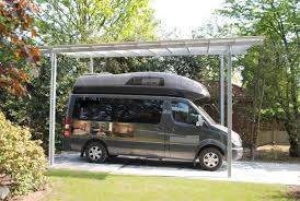 Carport Aus Stahl Feuerverzinkt Fur Wohnmobil Carport Stahl Carport Carports