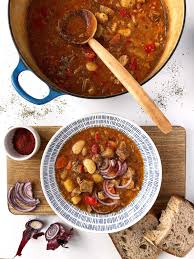 Delicious foods are a big part of thanksgiving! Leftover Pork Shoulder Stew Recipe All Kitchen Colours