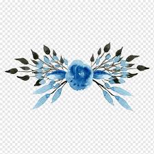 7,437 free images of watercolor. Bright Blue Flowers Watercolor Watercolor Floral Blue Flowers Png Pngwing