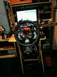 In a fit of creativity a few months back, after purchasing the thrustmaster ferrari 458 spider wheel for, i decided to build a stand for the whee… 9 Diy Sim Set Ups You Ll Give Mad Respect To