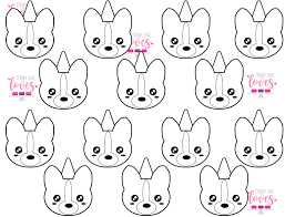 Pin By Jacqueline Koh Ii On Macaron Macaron Template Macarons Character Template