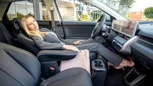 2022 hyundai ioniq 5 interior design. 2022 Hyundai Ioniq 5 Interior Features Electric Car To Rival Tesla Model 3 Youtube