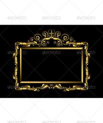 Background Black And Gold Border Design Luxury Gold Frame On Black Background Black And Gold Invitations Gold Frame Black Backgrounds