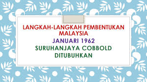 Pembentukan malaysia pada tahun 09/07/1963. Langkah Langkah Pembentukan Malaysia Youtube