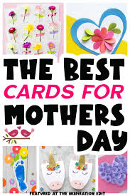 There are many ways to make mother's day card. 20 Easy Mother S Day Cards The Inspiration Edit
