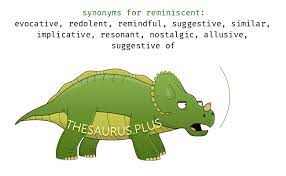 Reminiscent definition, awakening memories of something similar; Words Reminiscent And Unmindful Are Semantically Related Or Have Opposite Meaning