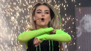 Little mix outfits little mix girls little mix style perrie edwards style. Little Mix Star Perrie Edwards Talks New Music Panic Attacks And Knitting Bbc News