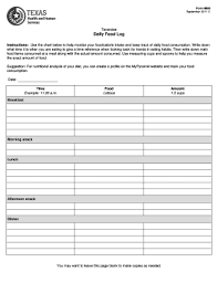 21 printable food calorie chart pdf forms and templates