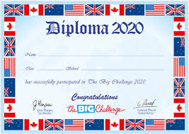 Created in france in 1999 by a group of english teachers, its main purpose is to motivate students. Big Challenge 2020 L Actualite Du College College Anatole France