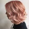 Coloring rose gold hair without bleach. 1