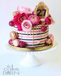 Happy 27th Birthday Shakita Gordon18 Thecakebarn Cenlacakes Cenlaparties Cenlaeven 28th Birthday Cake Happy Birthday Cakes Unique Birthday Cakes