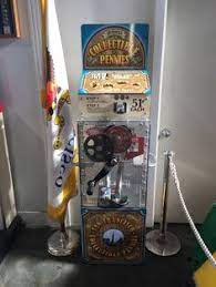 Smaller tub in solid hardwood with cast iron frame. 16 Crushed Penny Machines Of San Francisco And The Bay Area Ideas Penny San Francisco Fishermans Wharf