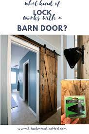 A popular style for barn door hardware uses the exposed gears and bolts as part of the design. Barn Door Locks Everything You Need To Know