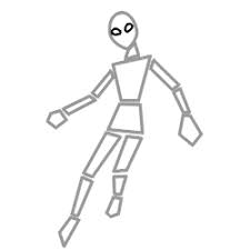 So, draw the legs of the alien using smooth, tapering, elongated shapes. How To Draw Cartoon Aliens