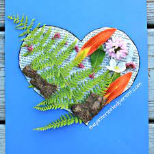Nature Hearts Art The Pinterested Parent