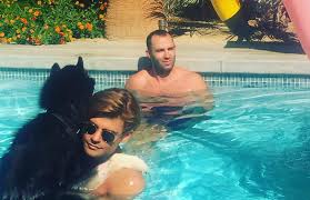 Taking in the faint fragrance of cologne as you hug your boyfriend? Garrett Clayton S Hottest Holiday Pics With His Long Term Boyfriend