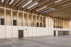 Rsa Sargans Regional Sport Facility Waltgalmarini Sports Facility Architecture Wooden Architecture Structure Architecture