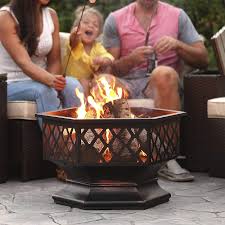 The fire pit base should extend 18 inches beyond the edges of the fire pit in every direction. 17 Best Cheap Fire Pits Under 100 Firepitmag