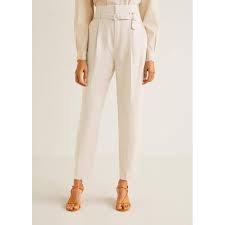 Économisez 10 % avec coupon (offre de tailles/couleurs limitée) livraison gratuite par amazon. Pantalon Lin Ceinture Femme Mango France From Mango On 21 Buttons
