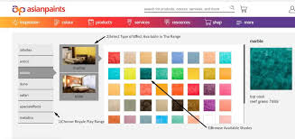 steps to use the asian paints texture catalog colour asian