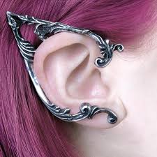 We have years of experience in body modification , being among the first to bring this art to the uk. Arboreus Earwraps Elf Fairy Ear Tip Ear Wrap Earring By Alchemy Gothic