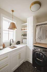 Laundry room sink and modern bridge laundry room faucet. 10 Best Laundry Room Paint Colors To Make Chores More Fun