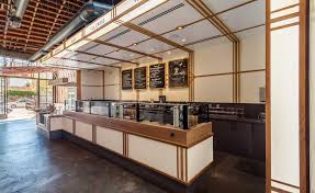 Salt Straw Los Angeles Usa Portland Based Artisanal Ice Cream Spot Salt Straw Has Opened Its Fourth Outpost Salt Straw Blonde Wood Wood Interiors