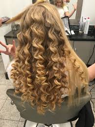 Super Straight Hair Made Curly With A Tapered Curling Wand For A Romantic Curly Bohemian Look Curl Hair With Straightener Long Hair Styles Curled Hairstyles