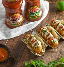 The heat from the fish turned the creamy sour cream and sweet chutney into a heavenly, drippy mess that would run down our chins. Fried Fish Tacos Recipe Domestic Dee