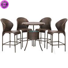 Vongrasig 3 piece patio swivel bar set, all weather mental frame textilene high swivel bar stools chair set of 2 and high glass bar table, outdoor high top bistro set for lawn garden, balcony, taupe. Cheap Patio Bar Table Sets Find Patio Bar Table Sets Deals On Line At Alibaba Com