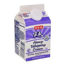 Why does the type of cream matter? H E B Heavy Whipping Cream Shop Cream At H E B