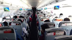 Air Arabia Flight Inside View