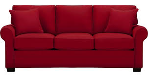W red fabric 2 seats sleeper sofa with convertible. Bellingham Cardinal Red Sleeper Contemporary Microfiber