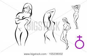 This trw design tutorial will show users how to utilize the offset panel of silhouette studio to create an outline around text. Stylized Female Bodyes Image Photo Free Trial Bigstock