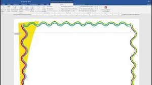 Para crear caratulas, decorar tus hojas. Como Hacer Bordes De Pagina Personalizados En Word Marcos De Paginas Youtube