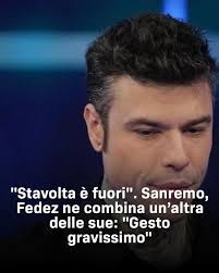 Fedez a rischio esclusione da...