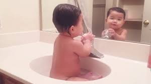 It's the best thing i ever bought. Baby Scared Of Own Fart During Bath Time Youtube