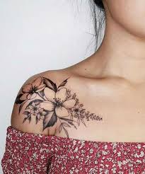 Breathtaking Flower Tattoos On Shoulder For Girls Styles Beat Collar Bone Tattoo Flower Tattoo Shoulder Tattoos
