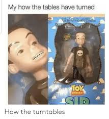 Oh i get it, convict is an apathetic character.how does he become that way? My How The Tables Have Turned How The Turntables How Meme On Me Me