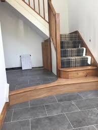 Karndean Tiles And Tartan Carpet Carpet Stairs Tartan Carpet Stair Runner Carpet