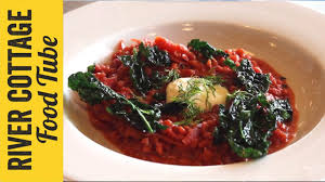 Beetroot Risotto Recipe With Pearl Barley Sam Lomas River Cottage Cookery School Youtube