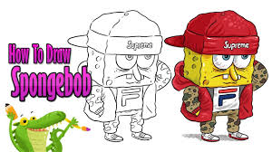This week i'm sacrificing both my health *and* dignity to bring you a very accurate recreation of one of spongebob's greatest hits. How To Draw Hypebeast Spongebob Youtube