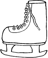 Days of the week hedgie coloring pages: Snow Boots Coloring Pages