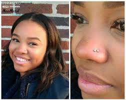 Feels like i was always meant to look this way :) 1 comment. Double Nostril Piercing Piercings By Paul