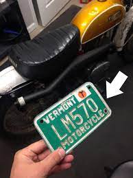 Get A Title With A Vermont Registration Chin On The Tank Motorcycle Stuff In Philadelphia