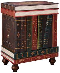Design Toscano The Lord Byron Vintage Decor Stacked Books End Table Storage Furniture 28 Inch Mdf Wood Full Color Book Furniture Wooden Books Vintage Decor