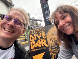 Eddie's Dive Bar at Freight Island, Manchester 🤘🇬🇧 Thank you Brian Schell  & Willem Lodewijk 🙌 #EddiesDiveBar