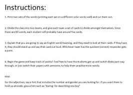 Help me to stand up.ayúdame a levantarme. Beginning Spanish 2 Spanish 1 Review Game Stand Up And Shout By Profesora B