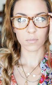 perfect brows and makeup for girls with glasses メガネ女子