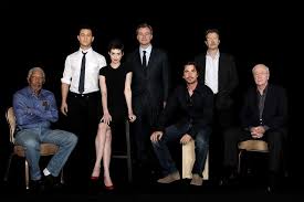 The films of nolan's i think are the best are the ones where originality triumphs over everything else. Morgan Freeman Joseph Gordon Levitt Anne Hathaway Christopher Nolan Christian Bale Gary Oldman And Mich Actor Gary Oldman Christopher Nolan Christian Bale